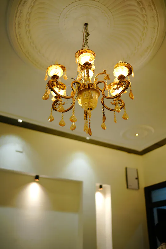 Chandelier interior